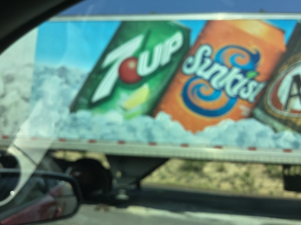soda on the road